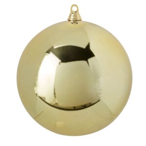 Esfera brillante champagne / Shiny Champagne Ball Ornament