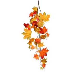 Rama de hojas de arce otoñal / Harvest Maple Leaf Vine Spray