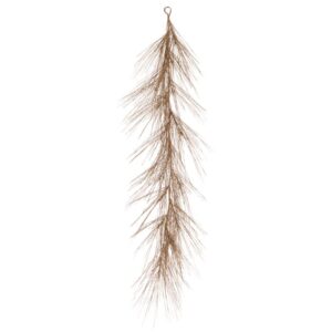 Guirnalda de pino con glitter y aguja larga / Glitter Long Needle Pine Garland