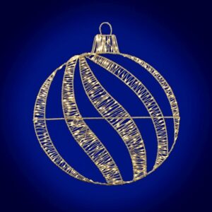 Esfera decorativa LED micro para exterior / Micro LED Ornament Outdoor